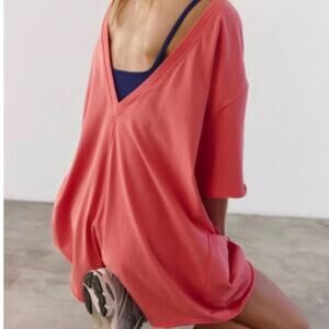 🆕Free People Movement Hot Shot Crew Neck Romper SZ M NWOT